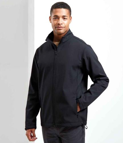 Premier Windchecker? Recycled Printable Soft Shell Jacket - BLK - XXL